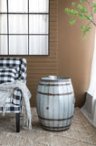 22.5x22.5x26" Drum Side Table W2078P324201