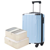 20-Inch Hardshell Carry-On Luggage, Lightweight Durable ABS Suitcase with Spinner Wheels, Built-in 48158108