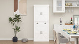 71" Kitchen Pantry Storage Cabinet with 4 Doors,1 Drawer, 2 Adjustable Shelves, W282108550