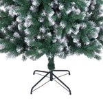 ZUN 7FT Spray White PVC Christmas Tree 870 Branches 85031935