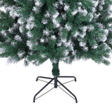 ZUN 7FT Spray White PVC Christmas Tree 1349 Branches 60976705