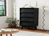 4 Drawer Double Dresser Features Vintage-style and Bevel Design 92816844