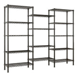 62.9''W Adjustable Storage NSF Wire Shelving Unit Multiple rows Shelving for Storage Rack 26177980
