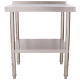 Stainless Steel Prep Table, 30 x 24x 35-1/2 Inch, 440lbs Load Capacity Heavy Duty Metal Worktable W465P237805