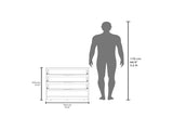 Dresser, 3 Drawers, 1 Shelf B097P296804