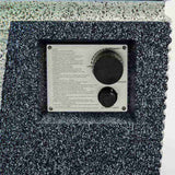 Outdoor Concrete Fire Pit Column Propane Fire Pit Patio Gas Fire Pit W85343018