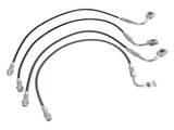 Front & Rear Extended Stainless Brake Line fit for Jeep Wrangler JK 2007-2018 38154145