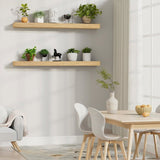 Fireplace Mantel, 60" Wood Floating Fireplace Shelf, Wall Mounted Handcrafted Wood Brack, Mantels 33648636