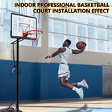 Portable Basketball Hoop for Youth Adults & Kids,Adjustable Height 6.89 ft to 10.01 ft,34 inch W3297P297457