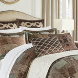 Cal King 4 Piece Brown Comforter Set B035P148264