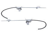 2Pcs Front Driver and Passenger Power Window Regulator with Motor Fit for Freightliner FLD112 120 67214842