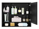 2 in 1 Mirrored Bathroom Wall Cabinet, Space-Saving Medicine Cabinet with Hidden Storage & Shelves 16479845