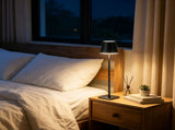 Stepless Dimming Cordless Table Lamp, 2-Pack with 3 Adjustable Heights, Detachable Lampshade for 25657762