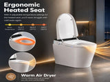Smart Toilet With Bidet Built In Tank, One-piece Bidet Toilet Seat, Auto Flush, Auto W3598P573064
