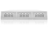 10'x30' Outdoor Party Tent with 8 Removable Sidewalls, Waterproof Canopy Patio Wedding Gazebo, White 84898035
