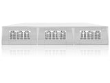 10'x30' Outdoor Party Tent with 8 Removable Sidewalls, Waterproof Canopy Patio Wedding Gazebo, White 84898035