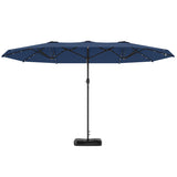 Outdoor beach umbrella/Double-Sided Sun Umbrella 03446867