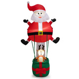 8 Feet Christmas Decorations,Inflatable Santa Claus and Reindeer 22799055