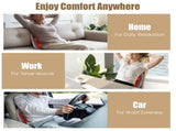 Cordless Lumbar Massager with 4 3D Kneading Nodes & Heating - 3 Intensity Levels, 2000mAh Battery 45491982