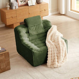 360 Oversize swivel Glider Chair with switchable head pillow and waist pillow , comfortable W2357P255083