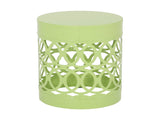 Outdoor Metal S/2 end table 73606.00GRN