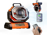 Battery Portable Camping Fan 20000mAh Rechargeable Power Bank with 270&deg Rotation 78990918