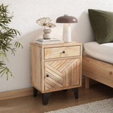 Solid Wood Nightstand N758P194731X