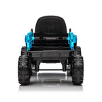 ZUN Ride on Tractor with Trailer,24V 400W Powered Electric Tractor Toy w/Remote Control,electric car for W1578P194692