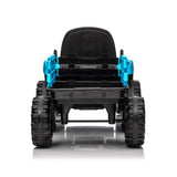 ZUN Ride on Tractor with Trailer,24V 400W Powered Electric Tractor Toy w/Remote Control,electric car for W1578P194692