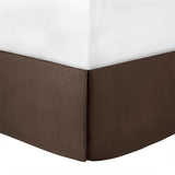 7 Piece Faux Suede Comforter Set Beige Queen B03596754