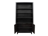 Radiance 78 inch High Bookcase Pier, No Assembly Required, Black Finish B108P345208
