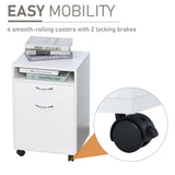 ZUN File Cabinet/ Storage cabinet-White （Prohibited by WalMart） 22792954