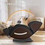 ZUN Massage Chair Recliner with Zero Gravity with Full Body Air Pressure W1875P224680