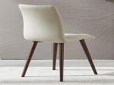 Dining Chairs Set of 2PCS/CTN Kitchen Mid Century Modern Chairs with Wood Legs and PU Leather W5630P456169