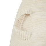Olbia Indoor Bean Bag Chair, Beige Faux Fur N775P265556B