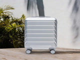 20 Inch ABS Hard Shell Carry On Luggage, Upgraded Crack-Resistant Iron Telescopic Handle, Built-in W2787P535345