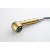 Single Handle Kitchen Sink Faucet with Pull Out Sprayer W2287P154031