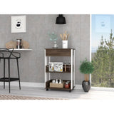 Dundee Kitchen Cart, One Drawer, Two Open Shelves B128P148708