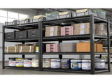 Heavy Duty Garage Shelving 2200 LBS 4 Tier Storage Shelves Adjustable Industrial Metal Wire Shelf 15428417