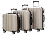 3-in-1 Multifunctional Large Capacity Traveling Storage Suitcase Luggage Set Champagne 91577439