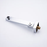 Wall mounted shower system combo with hand shower, 12 inch shower head and tub spout W928100850