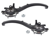 Pair Front Left Right Steering Knuckle & Wheel Hub Bearing Assemblies Fit for Kia Optima Hyundai 11433144