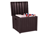 51gal 195L Outdoor Garden Plastic Storage Deck Box Chest Tools Cushions Toys Seat Waterproof 80213979