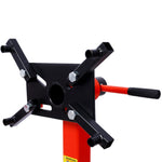 ZUN Engine Stand, 1500 LBS Motor Stand with 4 Wheels, 360 Degree Rotating Head & 4 Adjustable Arms,Metal 76822987