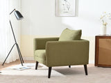Modern Fabric Accent Chair, Upholstered Armchair for Living Room ,Mid Century Fabric Lounge Chair w/ W1028P188577