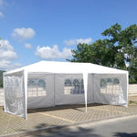 ZUN 10x20' Wedding Party Canopy Tent Outdoor Gazebo with 6 Removable Sidewalls W1205P153097