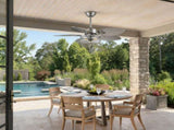 42" Ceiling Fan, Indoor Ceiling Fan With Light with Remote Control, Noiseless Reversible Motor, 6 W3775P464134