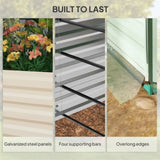 Galvanized Steel Planter Box 11359456