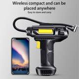 Car Pump Wireless Portable Intelligent Digital Display Tire Pump Fast 81306563
