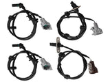 4X ABS Wheel Speed Sensor Front Rear fit for Nissan Xterra 4.0L V6 Auto transmission 64317196